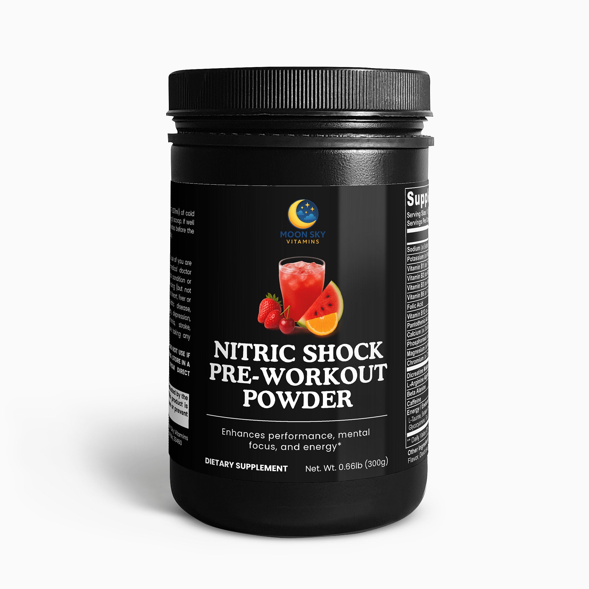 Nitric Shock Pre-Workout Powder (Fruit Punch)