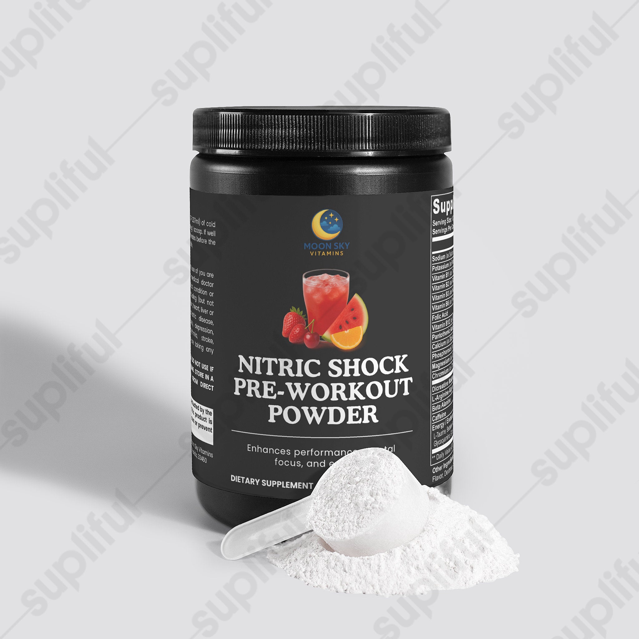 Nitric Shock Pre-Workout Powder (Fruit Punch)